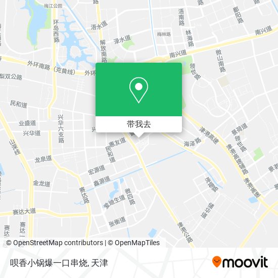 呗香小锅爆一口串烧地图