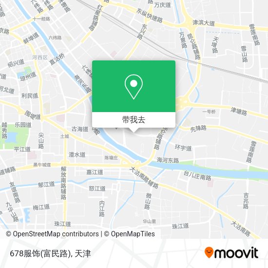 678服饰(富民路)地图