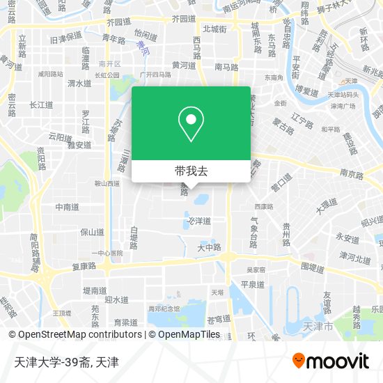 天津大学-39斋地图
