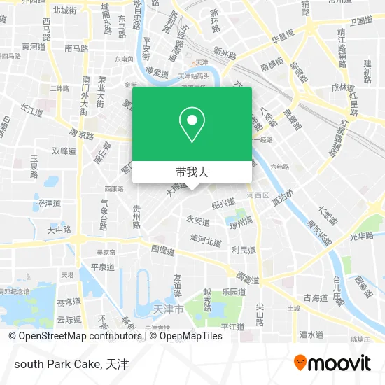 south Park Cake地图