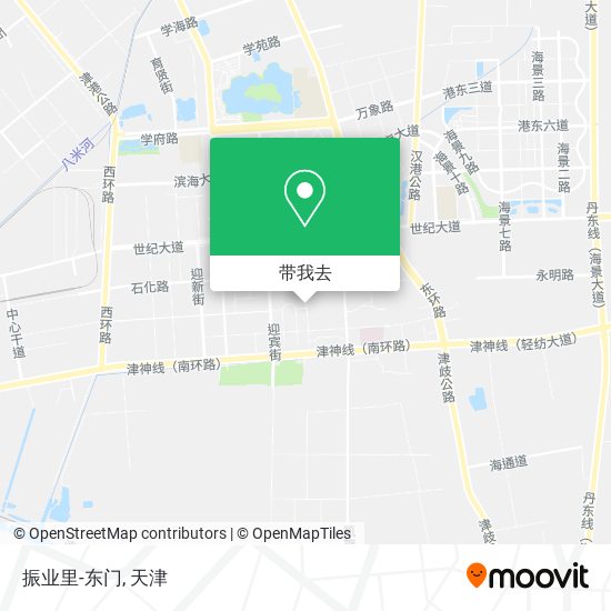 振业里-东门地图