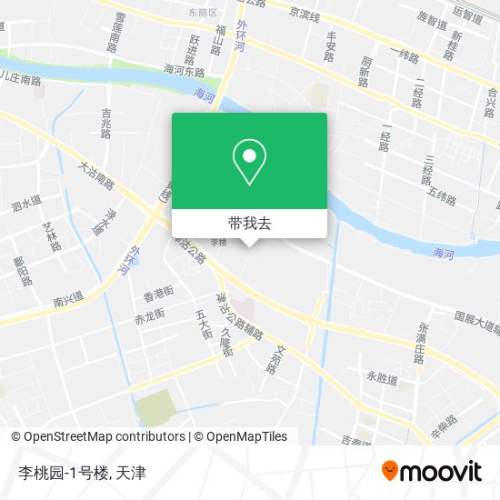 李桃园-1号楼地图