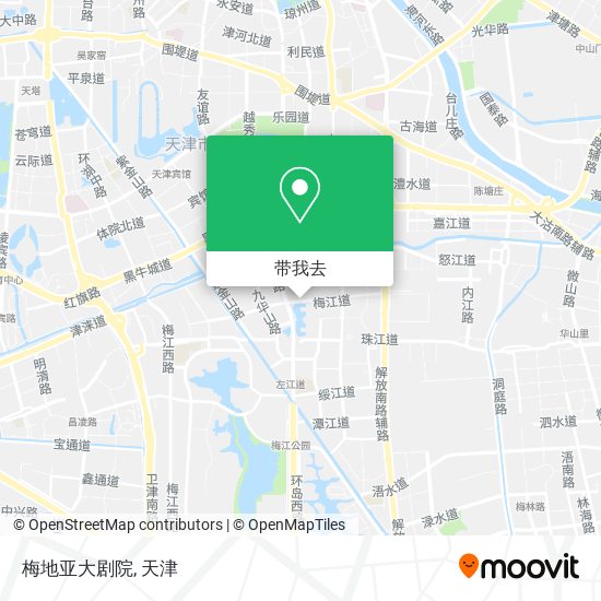 梅地亚大剧院地图