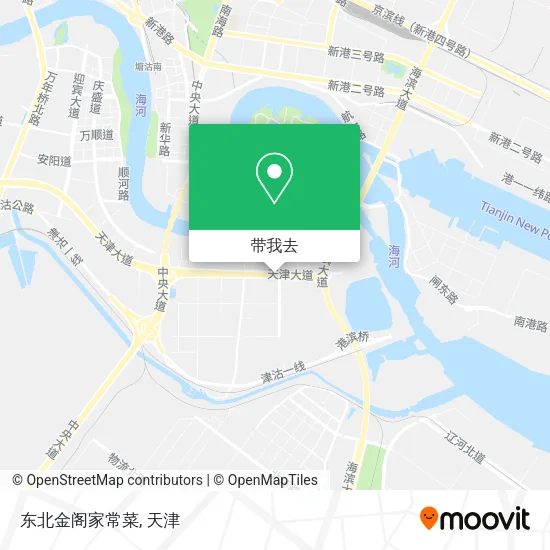 东北金阁家常菜地图