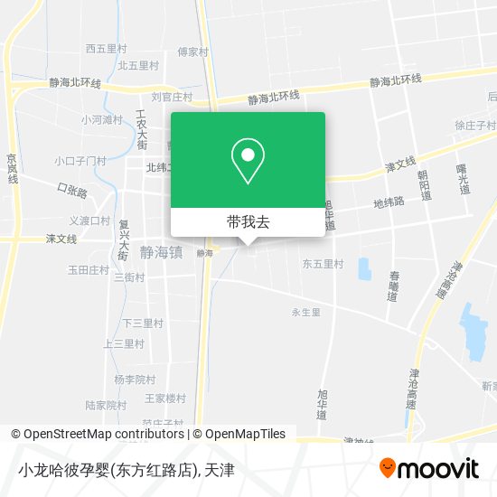 小龙哈彼孕婴(东方红路店)地图