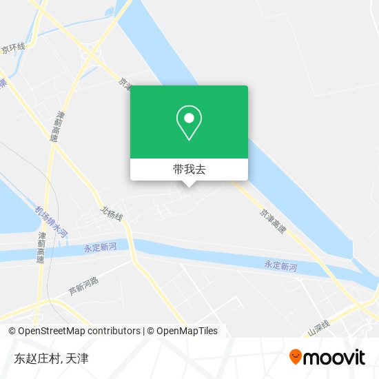东赵庄村地图