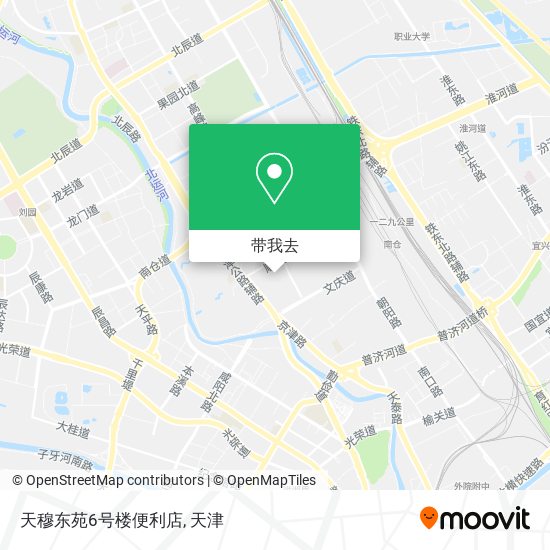 天穆东苑6号楼便利店地图