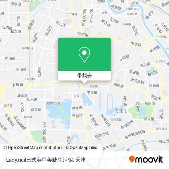 Lady.nail日式美甲美睫生活馆地图