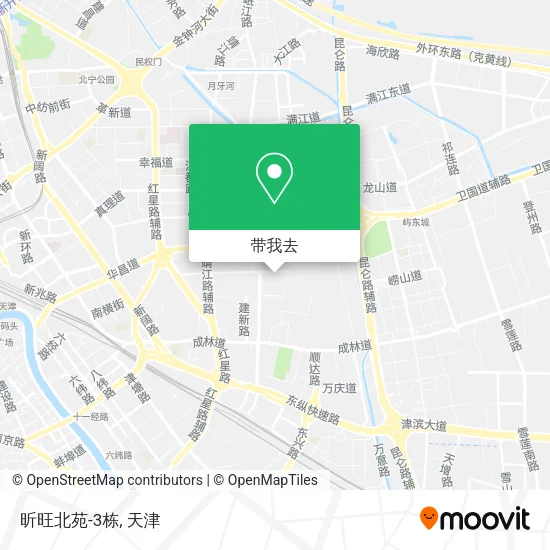 昕旺北苑-3栋地图