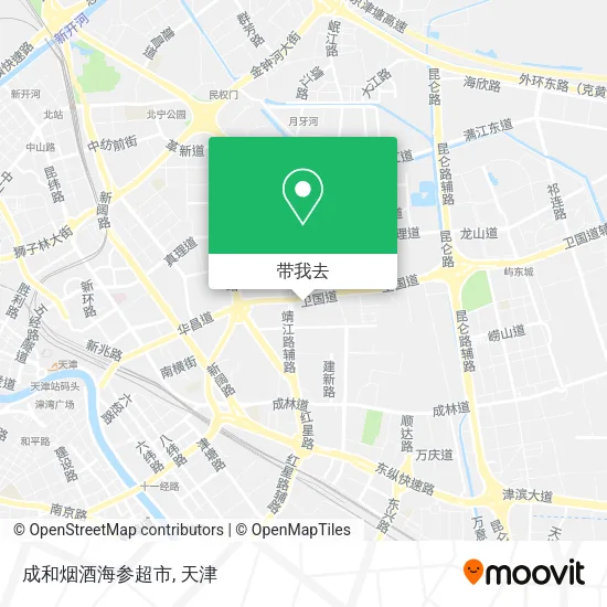 成和烟酒海参超市地图