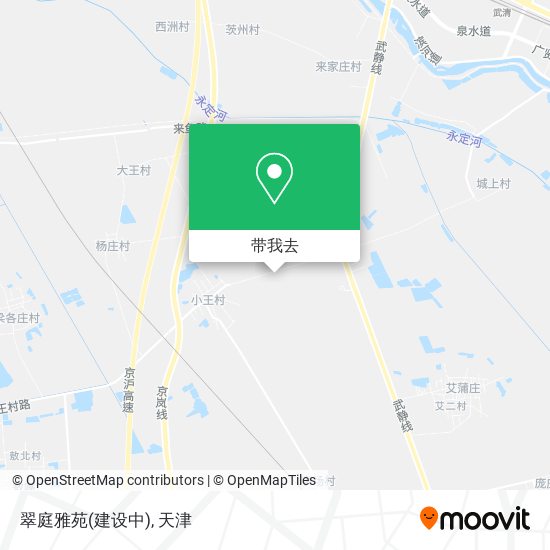翠庭雅苑(建设中)地图