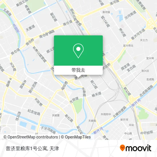 普济里粮库1号公寓地图