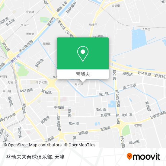 益动未来台球俱乐部地图