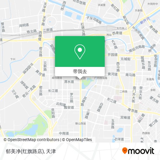 郁美净(红旗路店)地图