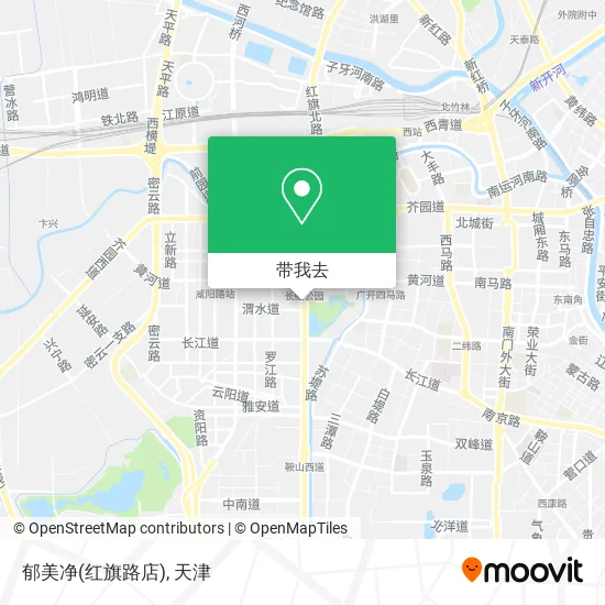 郁美净(红旗路店)地图