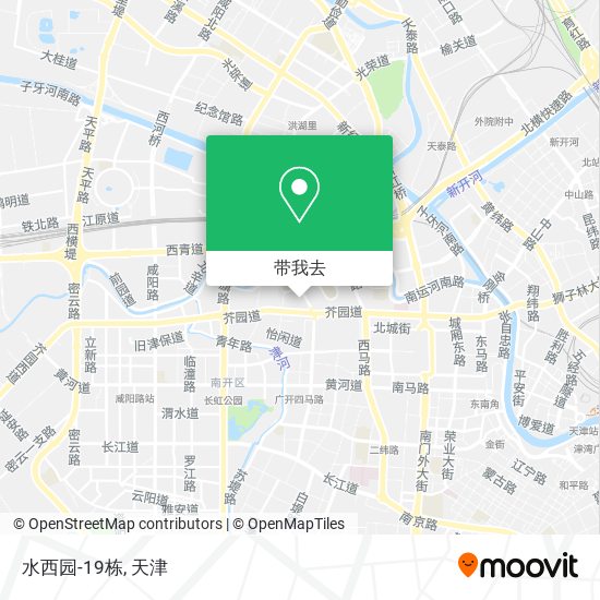 水西园-19栋地图