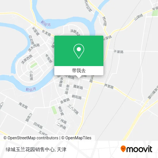 绿城玉兰花园销售中心地图