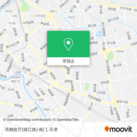 亮顺歌厅(靖江路)-南门地图