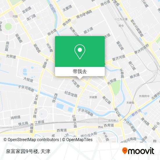 泉富家园9号楼地图