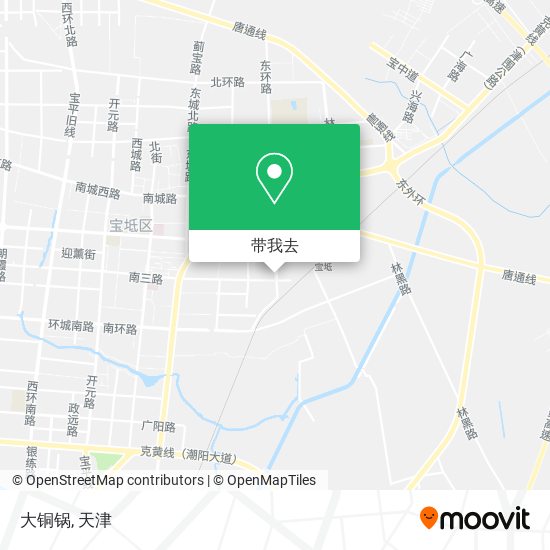 大铜锅地图