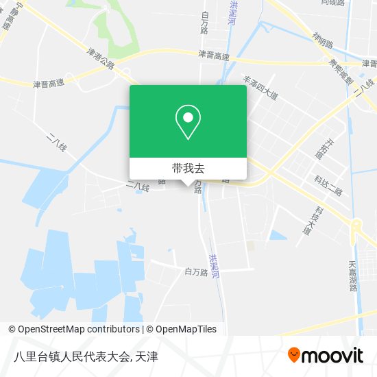 八里台镇人民代表大会地图