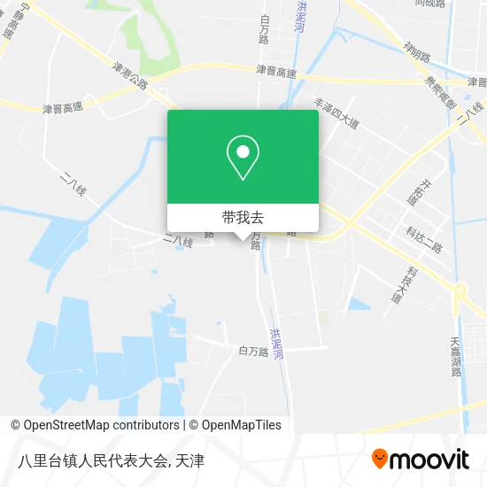八里台镇人民代表大会地图