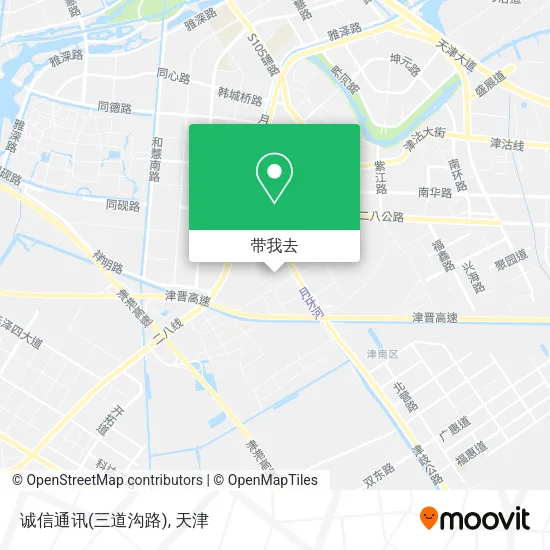 诚信通讯(三道沟路)地图