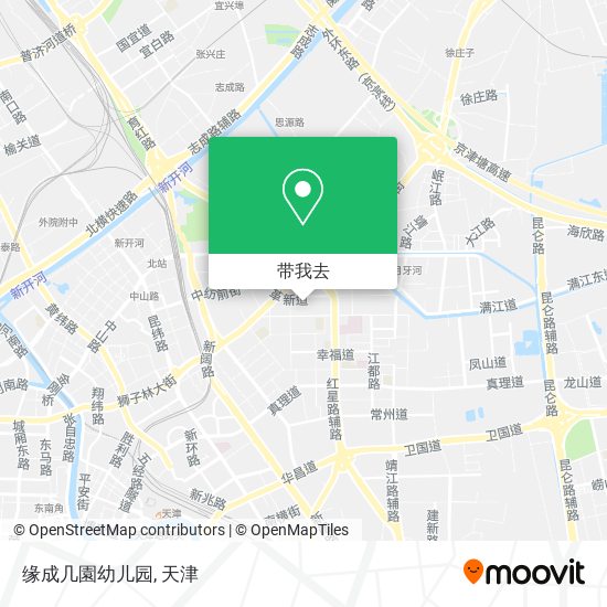 缘成几園幼儿园地图