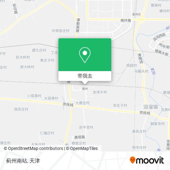 蓟州南站地图