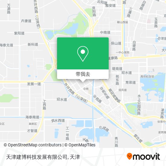 天津建博科技发展有限公司地图