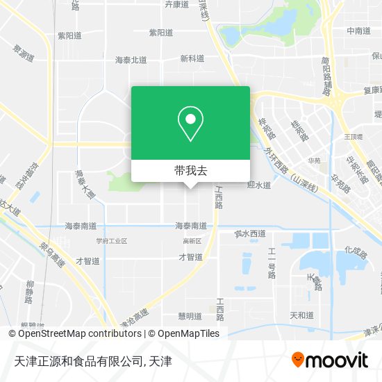 天津正源和食品有限公司地图