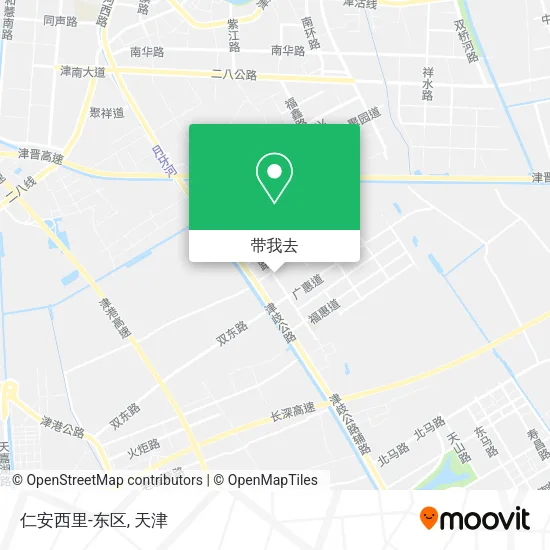 仁安西里-东区地图