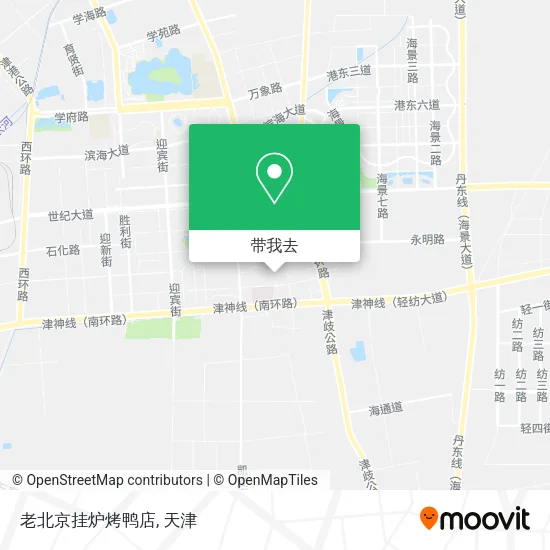 老北京挂炉烤鸭店地图