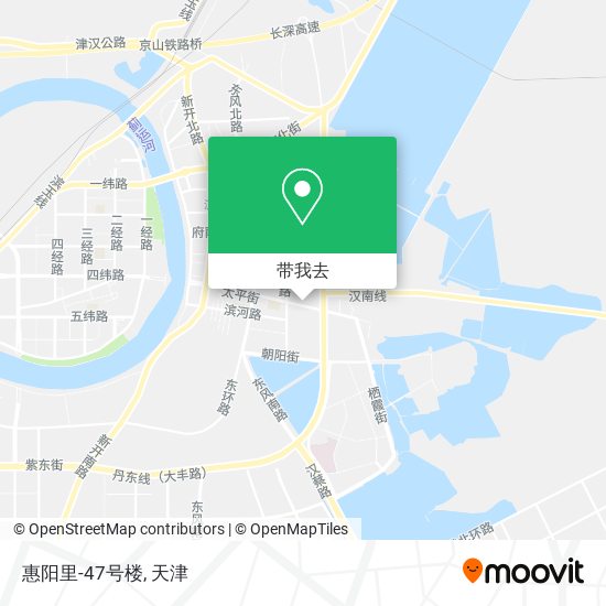 惠阳里-47号楼地图
