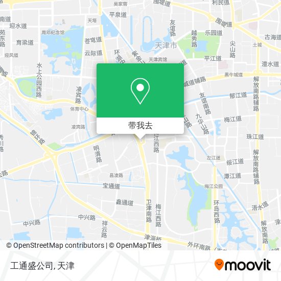 工通盛公司地图