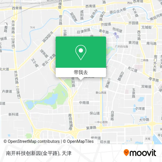 南开科技创新园(金平路)地图
