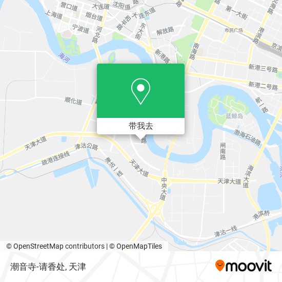 潮音寺-请香处地图