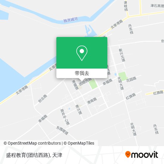 盛程教育(团结西路)地图
