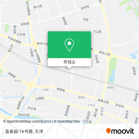 嘉春园-16号楼地图