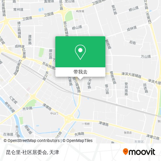 昆仑里-社区居委会地图