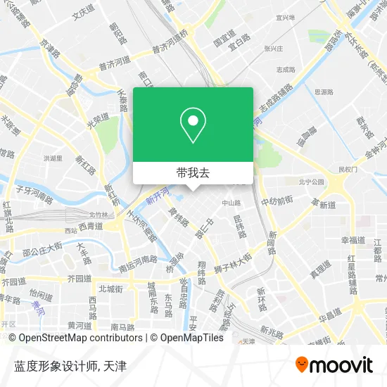 蓝度形象设计师地图