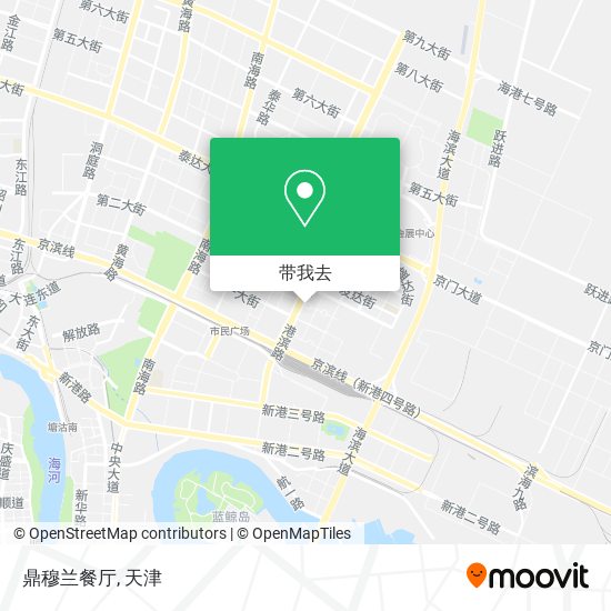 鼎穆兰餐厅地图