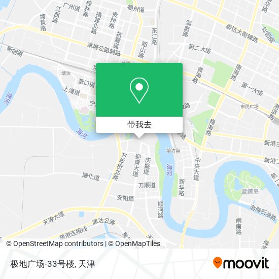极地广场-33号楼地图