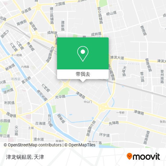 津龙锅贴居地图
