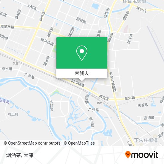 烟酒茶地图