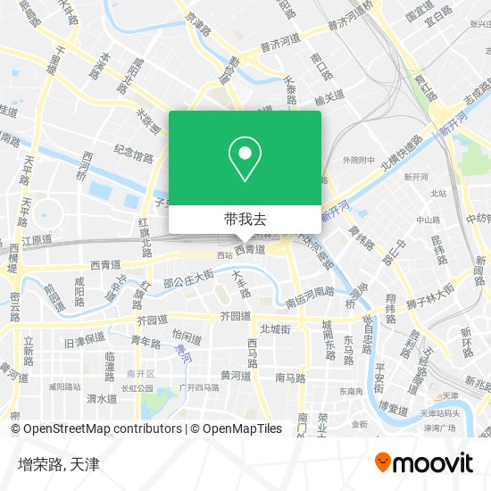 增荣路地图