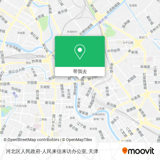 河北区人民政府-人民来信来访办公室地图