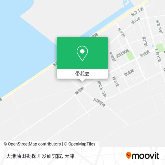 大港油田勘探开发研究院地图