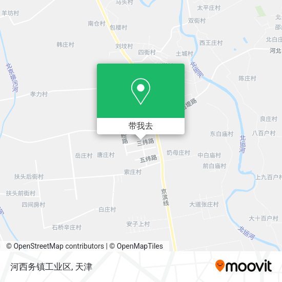 河西务镇工业区地图