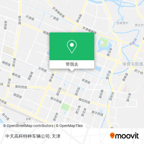 中天高科特种车辆公司地图